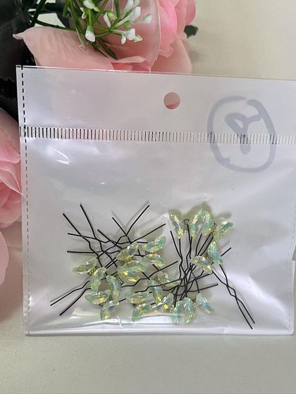 This light green iridescent shade is so unique and perfect for a daytime event or a pastel-themed party.