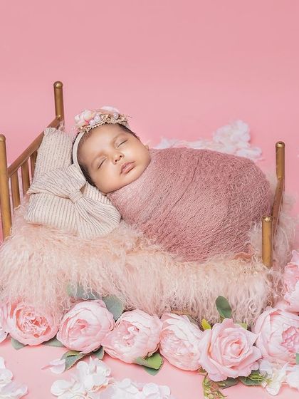 Meet the baby and her furry big sister. Including pets in newborn sessions is always so special, as it captures the beginning of a beautiful friendship.