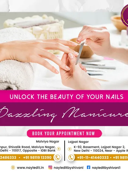 Unlock the beauty of your nails with a dazzling manicure. I take pride in shaping, cleaning, and polishing your nails to perfection.