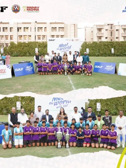 The winning team and the runners-up. Our tournaments are about celebrating sportsmanship, and we ensure every team is honored for their effort and skill.