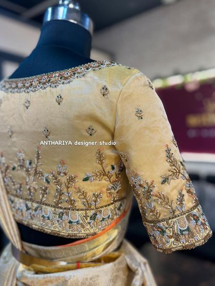 Anthariya by Nidhi Gowda - Custom Bridal & Occasion Wear Custom Blouse Showcase photo 76