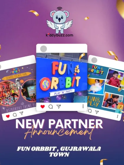 Let's give a warm welcome to Fun Orbbit in Gujrawala Town! This astronaut-themed play park is perfect for school picnics and birthday parties. Book with me for a flat 10% discount.