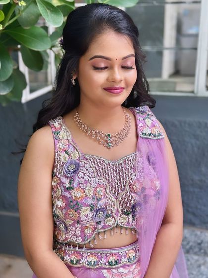 Swarna Nagaraj - Bridal Makeup & Hairstyling Engagement & Pre-Wedding Ceremonies photo 14