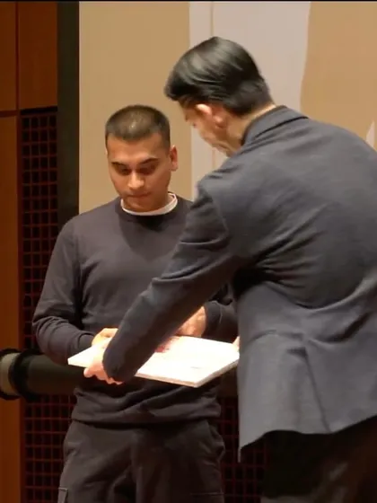 Another proud moment, receiving an award for our craft. These recognitions fuel our passion to keep getting better.