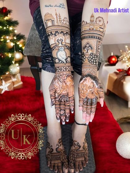 Umesh Kumar - Festival & Occasion Mehandi Intricate Rajasthani & Full Hand Designs photo 28