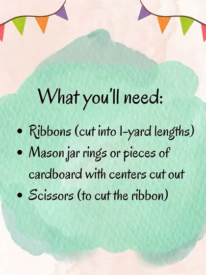 Add a breeze of joy to your day by crafting ribbon kites. This activity is a wonderful way for children to learn about the concept of wind through their senses.