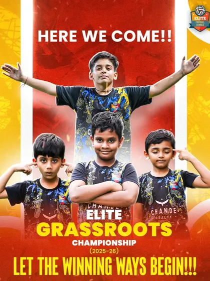 Announcing the Elite Grassroots Championship. We don't just participate in tournaments, we create them, offering a complete football event management experience from the ground up.