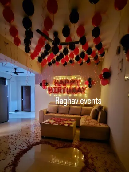 Raghav Events - Birthday, Anniversary & Proposal Decoration Romantic Room Surprises photo 8