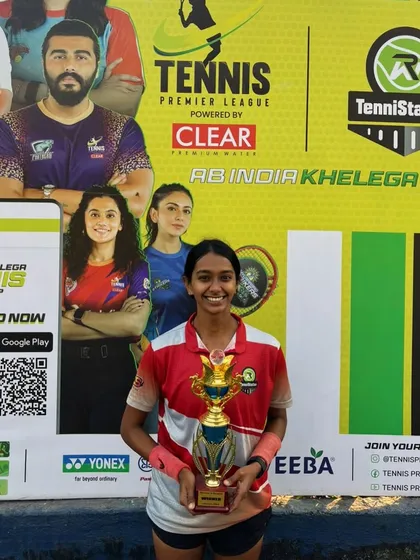 Huge Congratulations to Nikita Golhar, the Women’s Singles Winner at the All Star Tennis League.