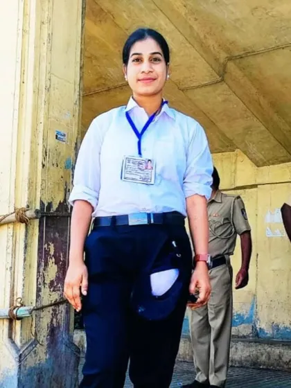 A proud moment for one of our female trainees on duty, helping manage the crowds as part of the Civil Defence Corps. This practical experience is invaluable.