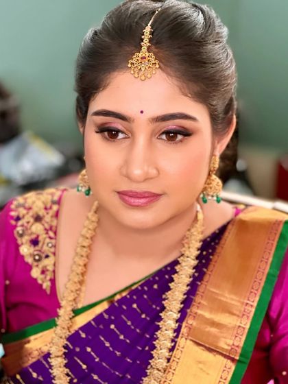 Swarna Nagaraj - Bridal Makeup & Hairstyling Engagement & Pre-Wedding Ceremonies photo 25