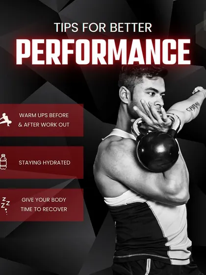 No matter your goal, these three tips are essential for better performance. Always warm up, stay hydrated throughout the day, and give your body adequate time to rest and recover. Recovery is where the real growth happens.