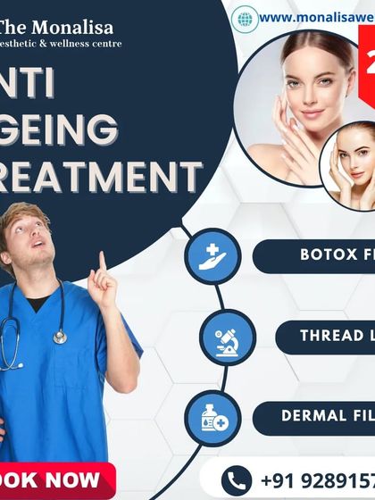 We are offering a 25% discount on our premier anti-aging treatments, including Botox, thread lifting, and dermal fillers. Book now to secure this special pricing.