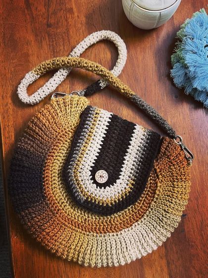 Busy Needles by Utpala Viswanath - Custom Crochet Fashion & Accessories Handmade Handbags & Totes photo 15