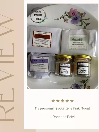 The products featured in Rachana's glowing review. It's always a joy to see a curated selection of favorites.