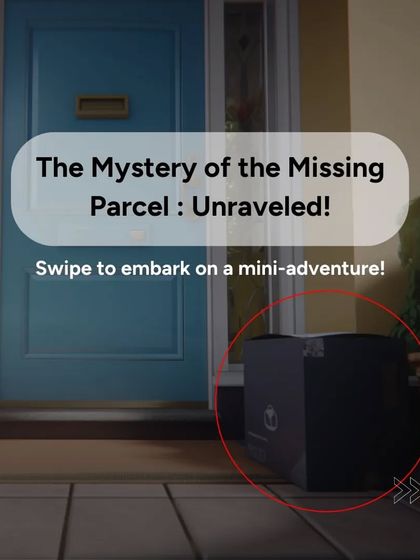 The start of a mini-adventure: a subscriber reports a missing parcel. Our SOS response is not just for major crimes but for any incident that causes concern, ensuring we resolve all issues for our clients.