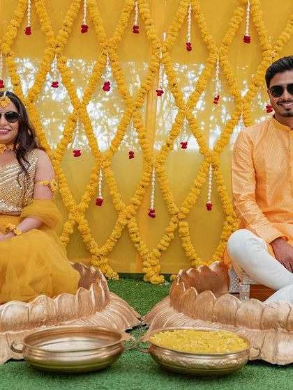 Flinters Management - Custom Wedding Design & Decor Vibrant Haldi Carnivals photo 36