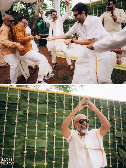 More fun and games with a tug-of-war and a dancing father of the bride. I focus on capturing the energy and joy of every single guest, not just the couple.