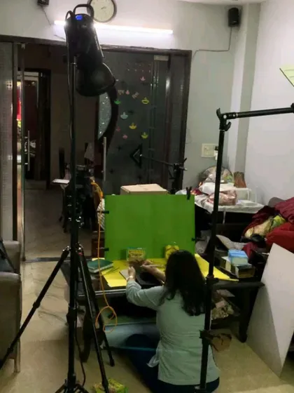 A throwback to one of our favorite projects, shot in our old home studio. This image shows how we can create a convincing beach setting even in a small space with the right props and lighting.