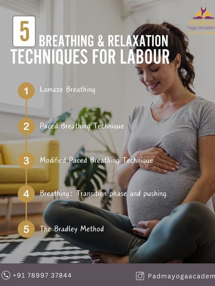 Learn five powerful breathing and relaxation techniques, like Lamaze and the Bradley Method, to help you move through labor with calm and confidence.