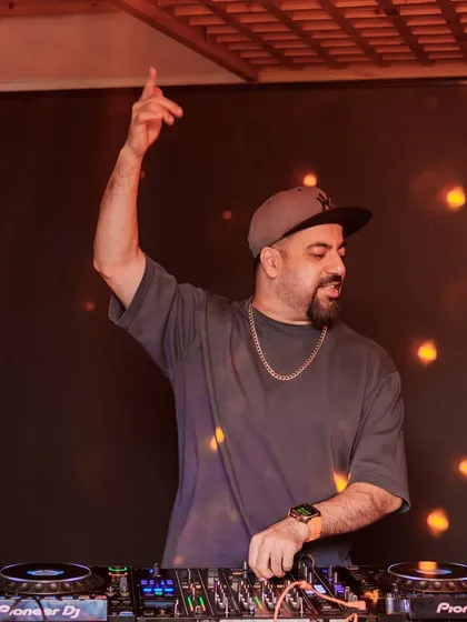 Hands up for the classics. A shot of me commanding the dance floor at Monkey Bar.