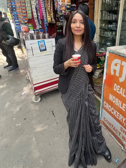 Stopping for a cup of tea at my favorite local spot after a day in court. So much of life is shared over tea: work discussions, political debates, jokes, and moments of quiet connection.