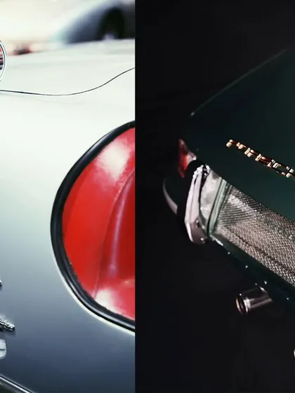 Close-up shots focusing on the beautiful lines and textures of classic cars. From the rear fin of a Mercedes to the grille of a vintage Porsche, I love finding the art in the engineering.