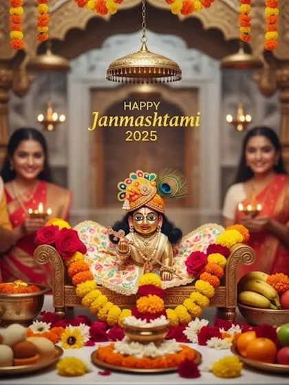 Celebrate the birth of Krishna with food that is pure and full of devotion. We prepare special sattvik meals and sweets for Janmashtami, perfect for your puja offerings and the family feast that follows.