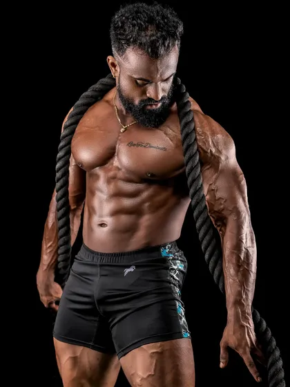 The fight is always with yourself. I use tools like battle ropes not just for a full-body workout, but to build mental toughness. When your body wants to quit, your mind has to take over.