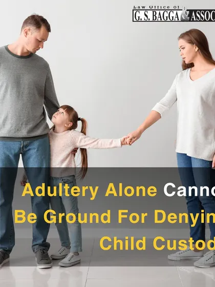 A recent Delhi High Court ruling clarified that adultery alone cannot be the sole reason to deny a parent child custody. The court will always prioritize the child's welfare, and being an adulterous spouse does not automatically make someone an unfit parent.