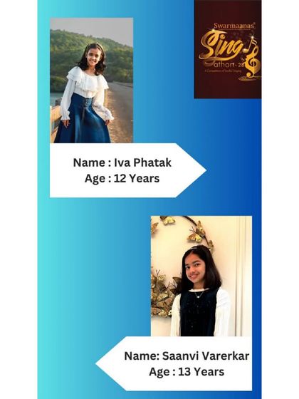 Presenting two more gifted finalists from the 8-14 years age group. 'Singathon' is all about giving these kids a stage to shine.
