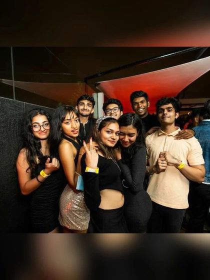 A group of friends having the time of their lives. This is the kind of fun and memorable night I aim to create.