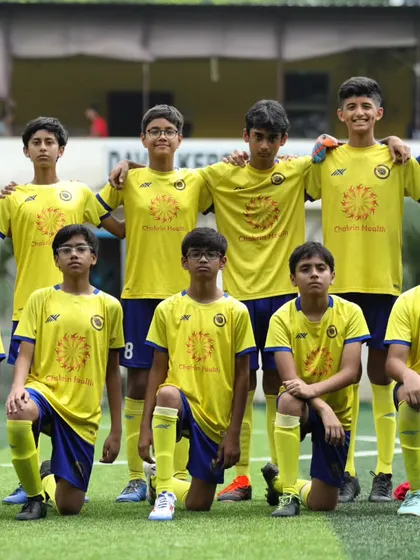 United and ready for battle. This is our U15 team, proudly representing Ignite Football Academy in the HCL Delhi Future Stars Youth League. We believe in providing a platform for our players to test their skills against the best.
