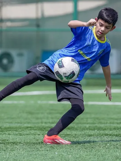Krack it like Kyle. A glimpse of the gifted young footballers we have in action.