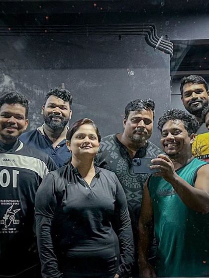 A selfie with the team on Teacher's Day. The smiles on their faces are my biggest reward.