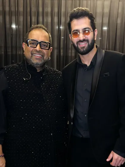 Meeting the 'Sur ki Factory' himself, the living legend Shankar Mahadevan. Being in the presence of such musical greatness is always a humbling and incredibly inspiring experience.