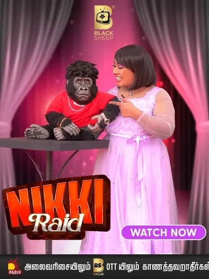 Another poster for 'Nikki Raid', showcasing one of my favorite looks from the show. The show is all about being vibrant, fun, and engaging.