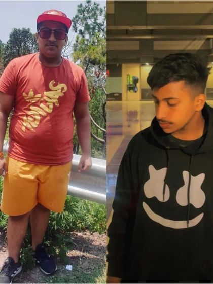 Online coaching gets real results. This client lost 20kg through my online transformation program, proving you can get fit from anywhere with the right guidance.