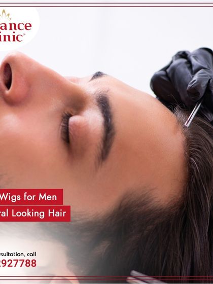 I pay close attention to the hairline when fitting a men's hair wig. This ensures the most natural look possible, making it appear as if the hair is growing directly from the scalp.