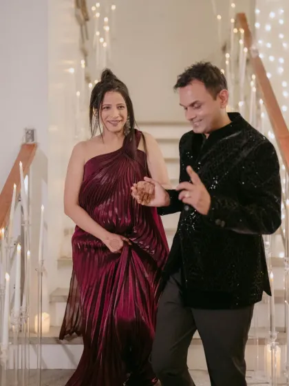 Crimson and Cherry - Full-Service Wedding Planning & Execution Grand Receptions & Cocktail Parties photo 63