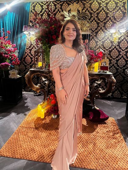 A final shot of my own look for the evening. This demonstrates the kind of elegant, wearable glam that I love to create for both myself and my clients.