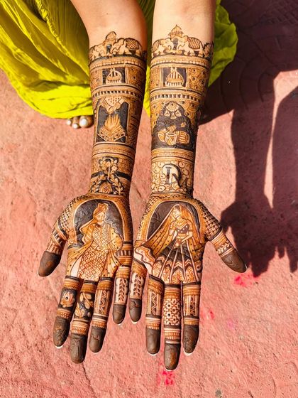 Our Brides' Stories in Henna photo 7