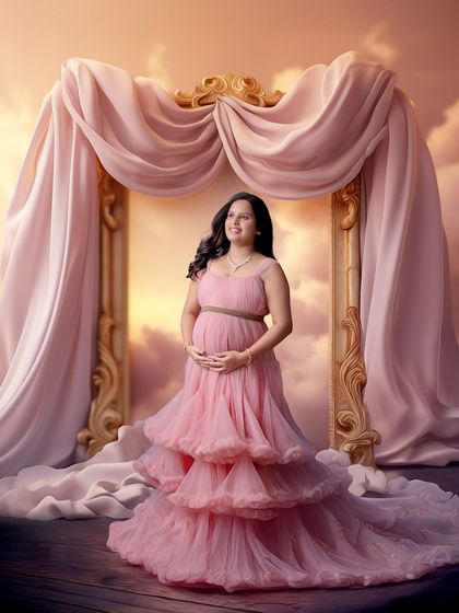 WonderBump Studio - Baby Shower Photography Elegant Gown Showcase photo 90