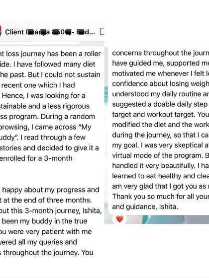 This client's message about getting rid of her psoriasis is a powerful reminder that a healthy lifestyle does wonders beyond just weight loss. It can heal you physically and mentally.