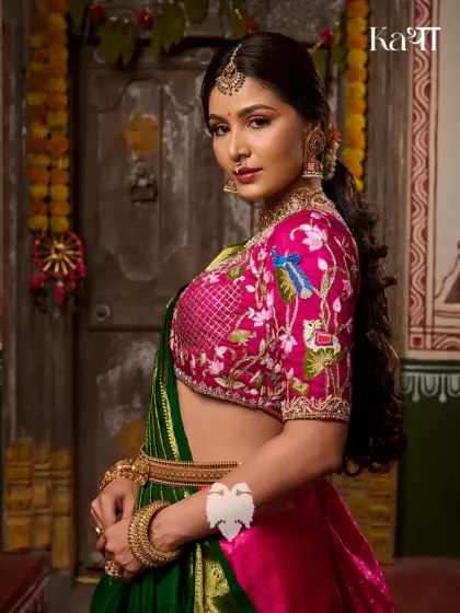 Blouse House by Mahitha Prasad - Custom Blouse Design & Embroidery The Katha Collection: Stories in Silk photo 10