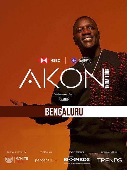 The official announcement for the Akon India Tour in Bengaluru. I was proud to be the event partner bringing this global icon to the city.