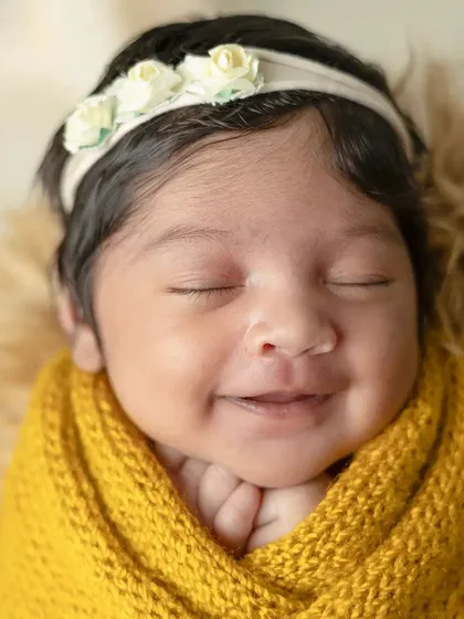 There is nothing more precious than a newborn's smile. My newborn sessions are designed to be calm and gentle, capturing those fleeting, peaceful moments while your baby dreams.