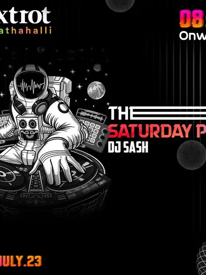 A duplicate poster for my gig at Foxtrot, Marathahalli.