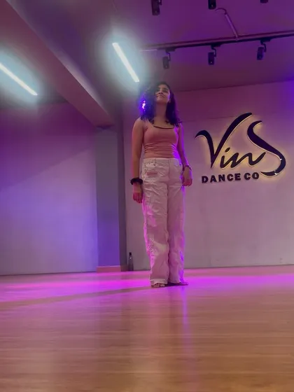 Bathed in the purple light of Vins Dance Co, just feeling the moment. Sometimes you just have to stand still and soak in the atmosphere of a space that inspires you.