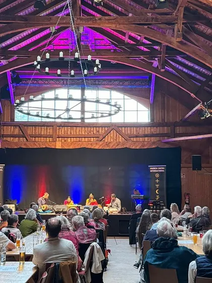 Taking Carnatic music to a full house in Sontheim, Germany. It was an amazing experience to perform for an audience new to veena music and feel their appreciation. My global tours are about sharing our culture far and wide.